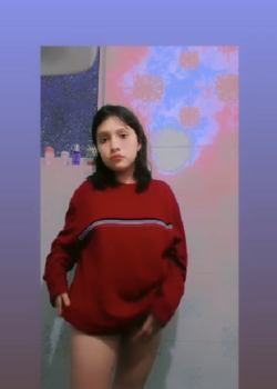 Morrita se graba desnudandose 8