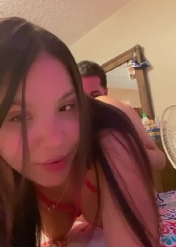 Morrita se graba cogiendo con su primo 13