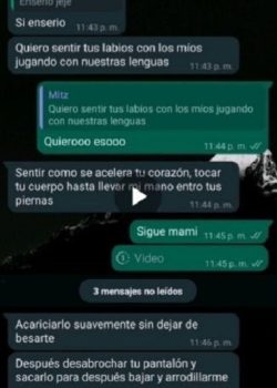 Me cogi a la putita de whatsapp 2