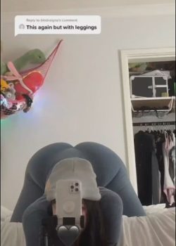 Esta culona de tiktoker se graba dando un rica mamada 2