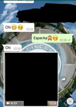 Gris Tovar me mando videos al whatsapp tocandose 5