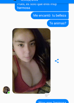Filtraron las nudes de esta zorrita de facebook 8