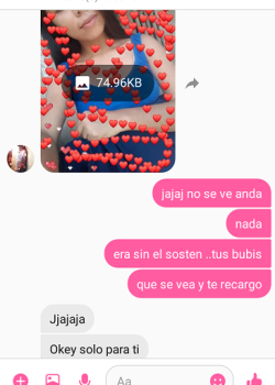 Morrita es filtrada intercambiando nudes por recarga 5