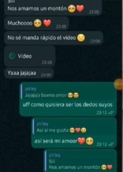 Despues de tanto chat cachondo pudimos coger con mi flaca 7